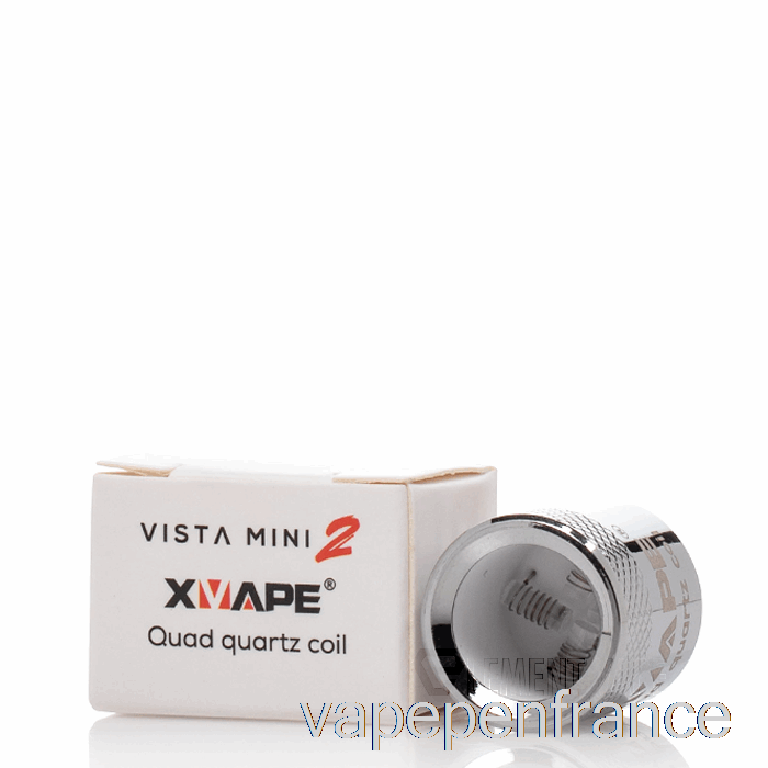 Xvape Vista Mini 2 Bobines De Remplacement Quad Quartz Chauffage Atomiseur Vape Stylo